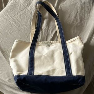 L L Bean medium long handled tote